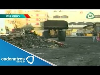 Detalles del incendio en el mercado de la merced