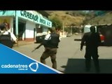 Autodefensas ingresan a Los Reyes, Michoacán; lanzan y explotan dos granadas en Uruapan