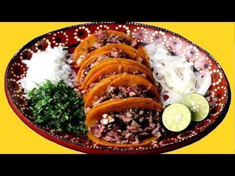 Cómo preparar Tacos de Suadero y Tripa