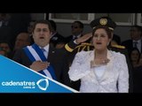 Juramentan a nuevo presidente en Honduras