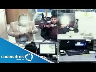 ¡¡NUEVAS IMÁGENES!! Capturan a 2 por asalto a banco en Iztapalapa y a tiendas de conveniencia
