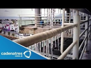 Bajas temperaturas congelan el metro de Monterrey