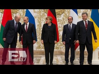 Reunión en Minsk  para lograr la paz en Ucrania/ Global