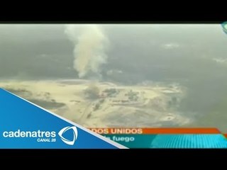 Explota pozo de gas natural en Estados Unidos / Explosión en pozo de EU