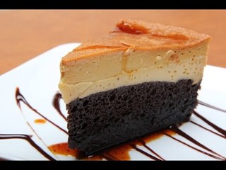 Receta de Chocoflan sin horno / Pastel de chocolate / ChocoFlan