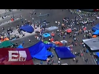 Marchas en el DF colapsan la circulación vial/ Comunidad