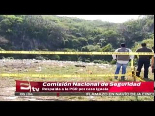 PGR investigación impecable en Iguala / Vianey Esquinca