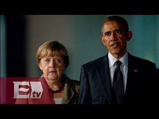 Reunión Obama-Merkel en la Casa Blanca / Excélsior informa