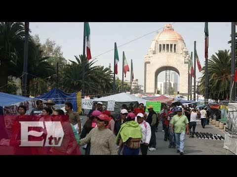 Plantón de la CNTE dejaría pérdidas por 3MDP a comerciantes / Excélsior informa