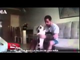 Lo más visto: Sujeto es grabado golpeando a perro / Titulares de la tarde