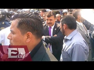 SSPDF destaca saldo blanco en repliegue a maestros de la CNTE / Titulares