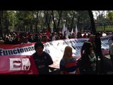 Antorcha campesina marcharon hacia Los Pinos / Excélsior Informa