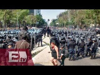 Saldo blanco en repliegue de la Sección 22 de la CNTE / Excélsior informa