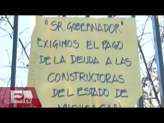 Gobierno de Michoacán debe mas de 9 mil millones de pesos  / Vianey Esquinca