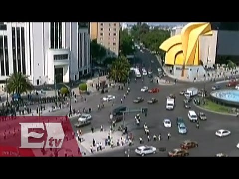 CNTE retira la mayor parte del plantón del Centro Histórico/ Comunidad