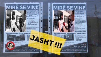 Stop - Konvikti i inxhinierise le jashte studentet e strehon te punesuarat! (04 tetor 2018)