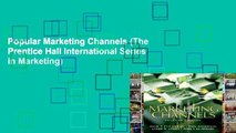 Popular Marketing Channels (The Prentice Hall International Series in Marketing)