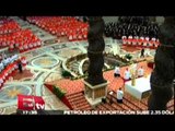 Papa Francisco nombra 20 cardenales/Excélsior informa