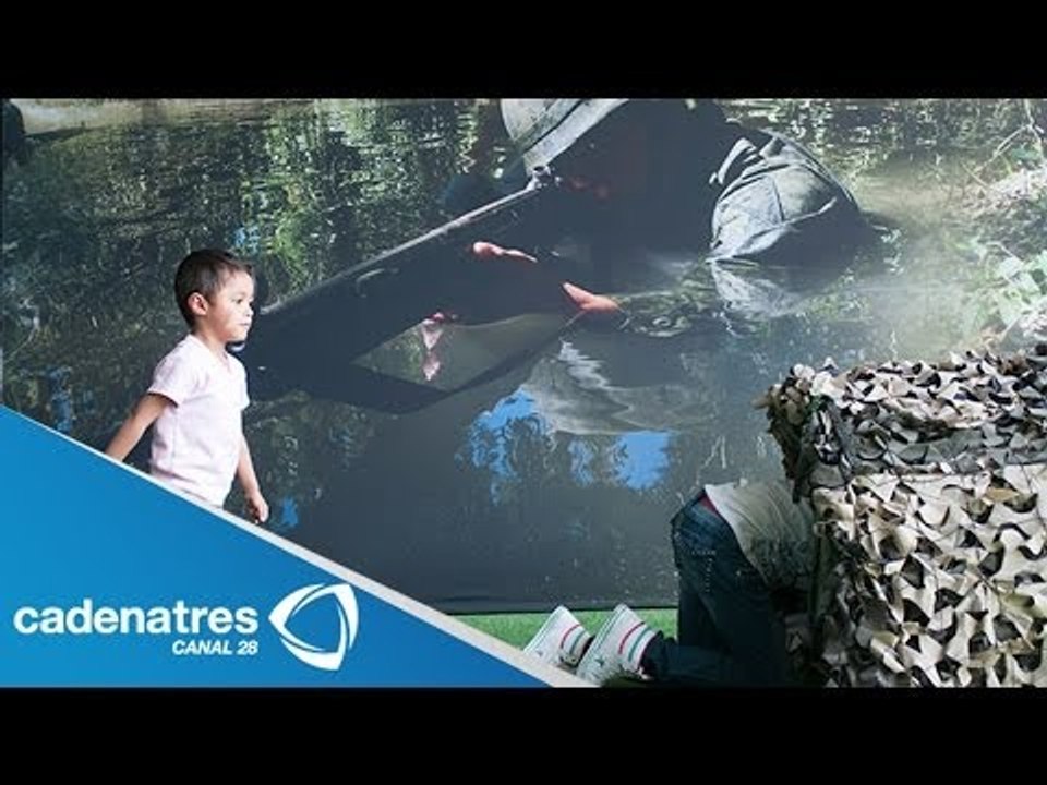 Inauguran la exposición Fuerzas Armadas Pasión por Servir a México en el Zócalo