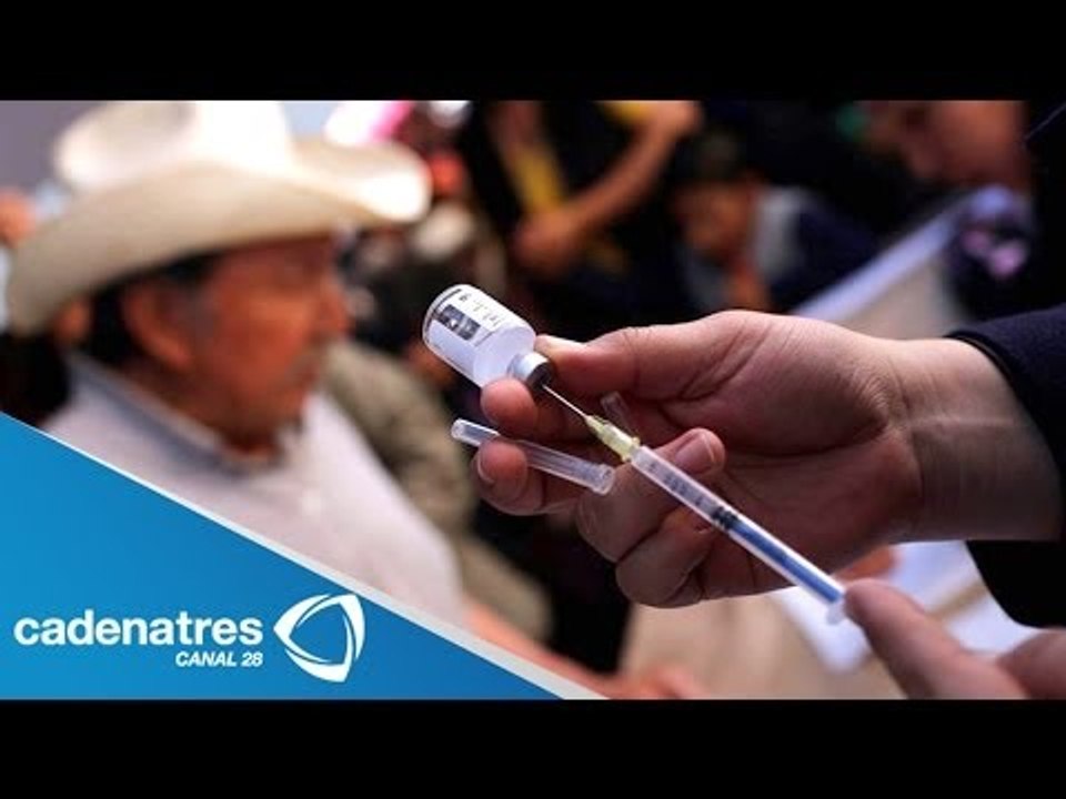 Secretaría de Salud exhorta a mexicanos vacunarse contra la influenza; hay 4 mil casos
