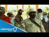 Autodefensas ingresan a Apatzingán, Michoacán; hay 100 detenidos por operativos