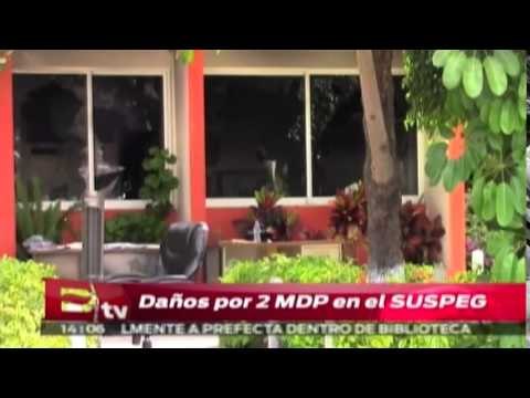 Daños por dos mdp en el SUSPEG tras quema de oficinas / Titulares de la tarde