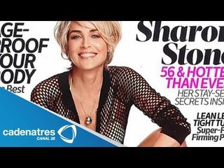 Sharon Stone posa en bikini a sus 55 años
