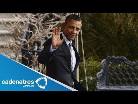 Barack Obama llega al aeropuerto de Toluca para Cumbre de Líderes (Crónica)