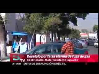 Fuga de gas provoca desalojo del Hospital Infantil Inguarán / Martín Espinosa