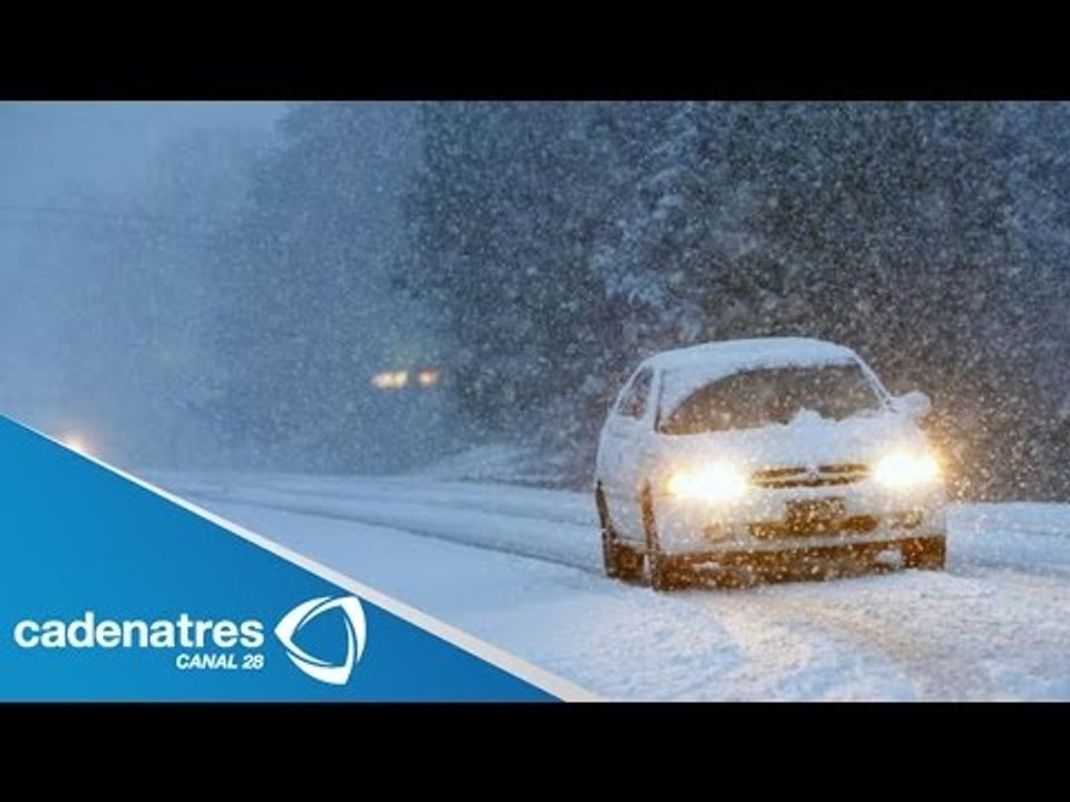 Estados Unidos declara emergencia en dos estados por fuertes nevadas