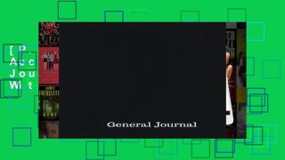 [P.D.F] General Journal: Accounting General Journal Entries Notebook With Columns For Date,