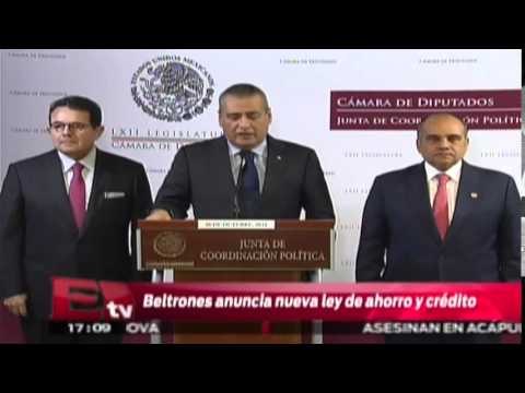 Beltrones anuncia nueva ley de ahorro y crédito / Excélsior Informa