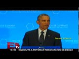Barack Obama llama a frenar la propagación del extremismo / Excélsior Informa