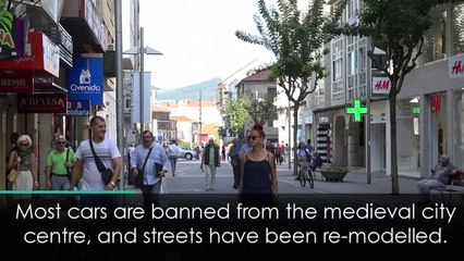 The Spanish city where cars are being driven out