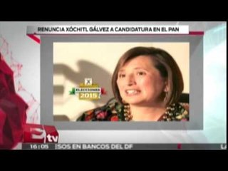 Xóchitl Galvez renuncia a candidatura en el PAN/Todo México