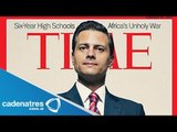 Revista Time dedica portada de febrero a Enrique Peña Nieto