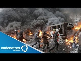 Detalles de la situación en Ucrania tras intensa ola de violencia en las últimas horas