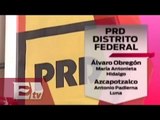 PRD definió a sus candidatos para jefaturas de Gobierno en DF / Vianey Esquinca