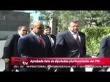 Aprueban candidatos plurinominales del PRI / Ricardo Salas