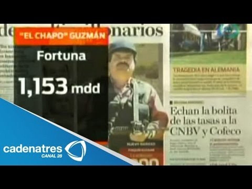 Capturan al Chapo Guzmán: Las cifras detrás de Joaquín El Chap Guzmán