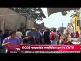 OCDE respalda medidas contra la CNTE / Excélsior informa