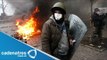 Ucrania: nuevo enfretnamientos en Kiev dejan 26 muertos; Yanukovich denuncia intento de golpe