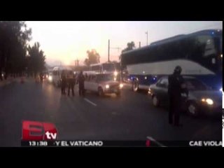 SSPDF impide llegada de taxistas oaxaqueños al Zócalo capitalino/ Comunidad