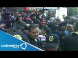 ¡¡IMPRESIONANTE!! Vagoneros provocan RIÑA en la linea 2 del metro (VIDEO)