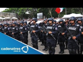 Depuran corporaciones policiacas en Veracruz para modernizar condiciones laborales