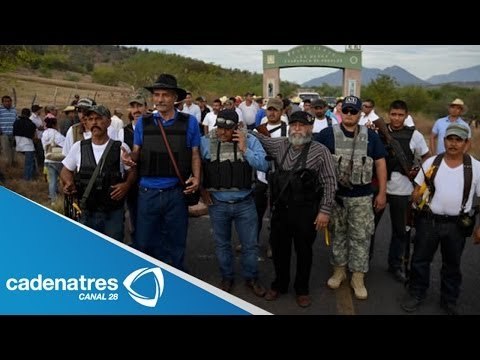 Continúan avanzando grupos de autodefensas en Michoacán
