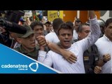 Detalles de la entrega de Leopoldo López, dirigente opositor de Venezuela (VIDEO)