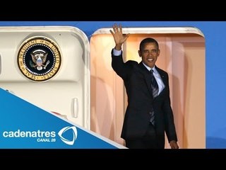 Obama se despide de México tras concluir trabajos en la Cumbre de Líderes de Norteamérica