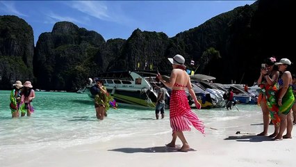 Thai bay made famous in 'The Beach' shut indefinitely