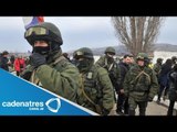 Ucrania moviliza sus tropas ante la amenaza de un conflicto militar con Rusia